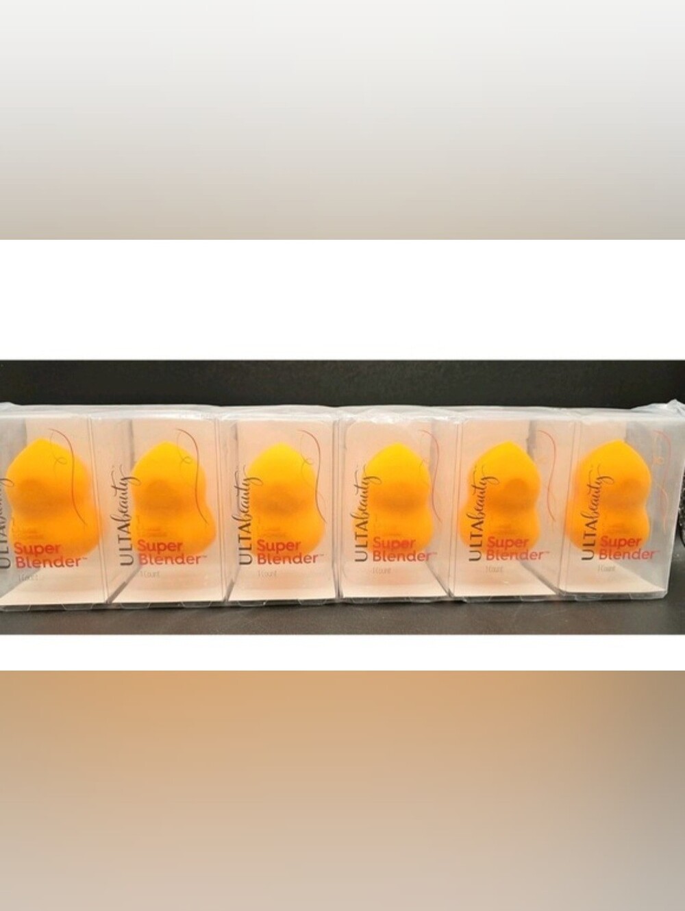 Ulta Beauty Super Blender Makeup Sponge Set - Orange (6 Pack)